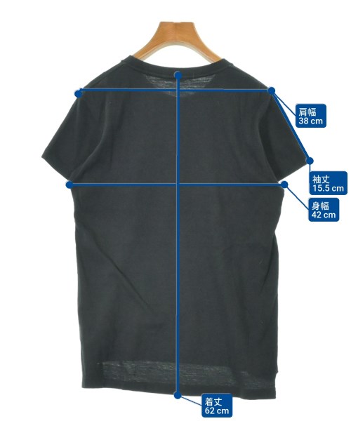 AURALEE（オーラリー）Tシャツ・カットソー 黒 サイズ:1(M位) レディース/2200670804184