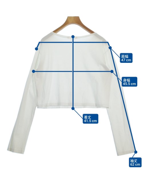 AURALEE（オーラリー）Tシャツ・カットソー 白 サイズ:0(S位) レディース/2200675005074