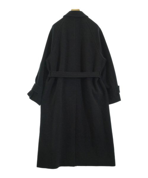 AURALEE（オーラリー）ステンカラーコート 黒 サイズ:1(M位) レディース/2200675137027