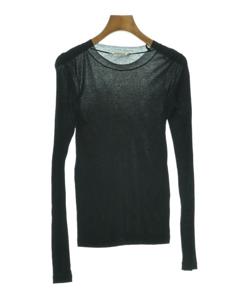 AURALEE(オーラリー)Tシャツ・カットソー 黒 サイズ:0(S位)/2200675989046
