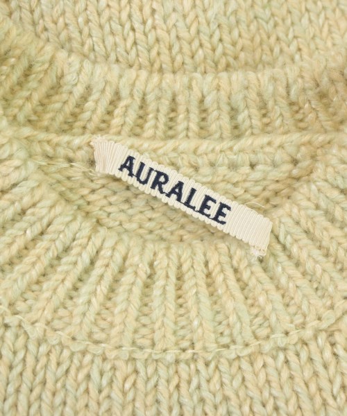 AURALEE（オーラリー）ニット・セーター 黄 サイズ:2(L位) レディース/2200676560060