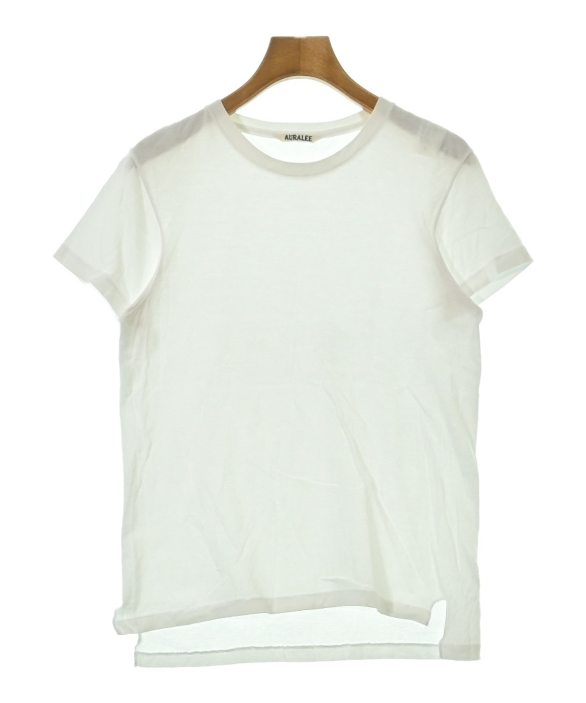 AURALEE（オーラリー）Tシャツ・カットソー 白 サイズ:1(M位