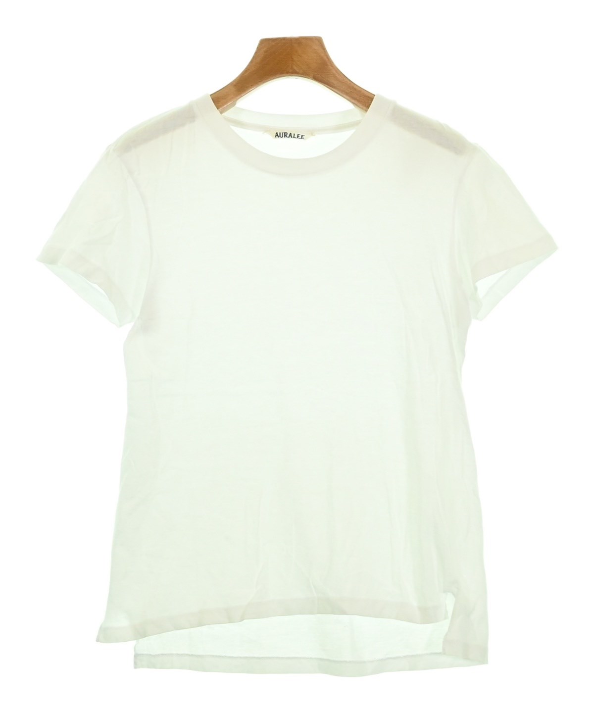 AURALEE アイボリー 半袖Tシャツ サイズ0 AURALEE（オーラリー）Tシャツ・カットソー 白 サイズ:0(S位