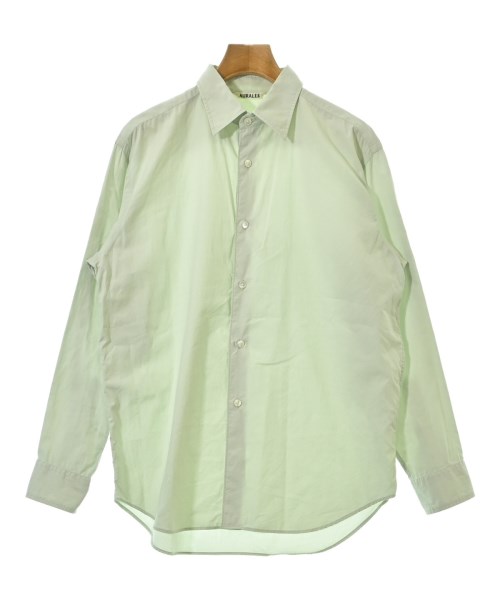 AURALEE(オーラリー)カジュアルシャツ 緑 サイズ:0(S位)/2200677442044