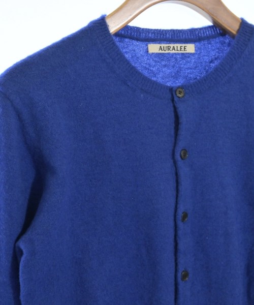 AURALEE（オーラリー）カーディガン 青 サイズ:0(S位) レディース/2200677442051