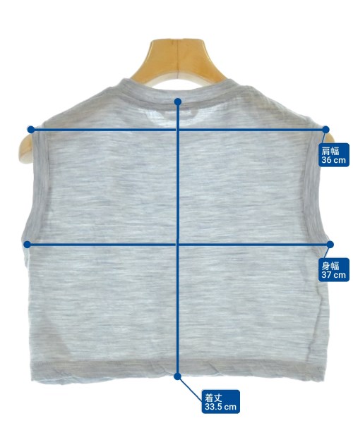 AURALEE（オーラリー）ノースリーブ グレー サイズ:1(M位) レディース/2200677802022