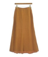AURALEE（オーラリー）ロング・マキシ丈スカート 茶 サイズ:0(S位) レディース/2200674452084