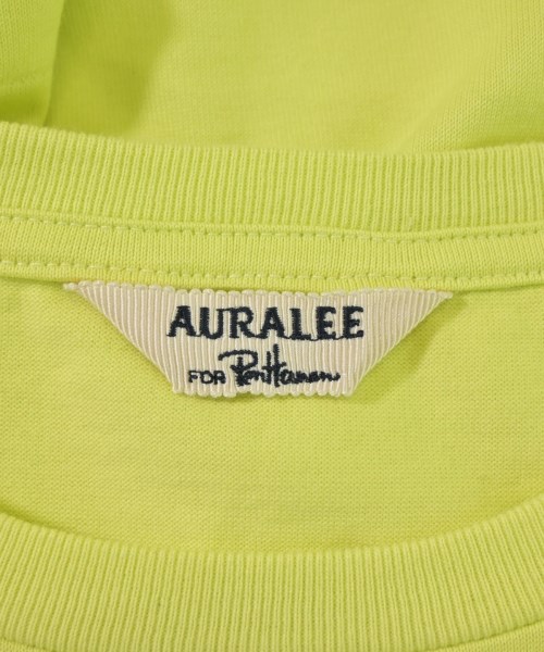 AURALEE（オーラリー）Tシャツ・カットソー 黄 サイズ:0(S位) レディース/2200674571068