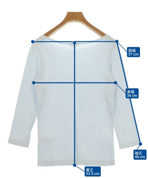 AURALEE（オーラリー）Tシャツ・カットソー 青 サイズ:1(M位) レディース/2200678356029