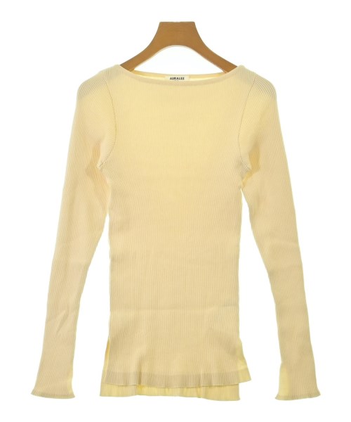 AURALEE(オーラリー)ニット・セーター 黄 サイズ:1(M位)/2200669407013