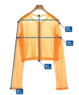 AURALEE（オーラリー）カーディガン オレンジ サイズ:1(M位) レディース/2200678814123