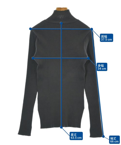 AURALEE（オーラリー）Tシャツ・カットソー 茶 サイズ:1(M位) レディース/2200674441187