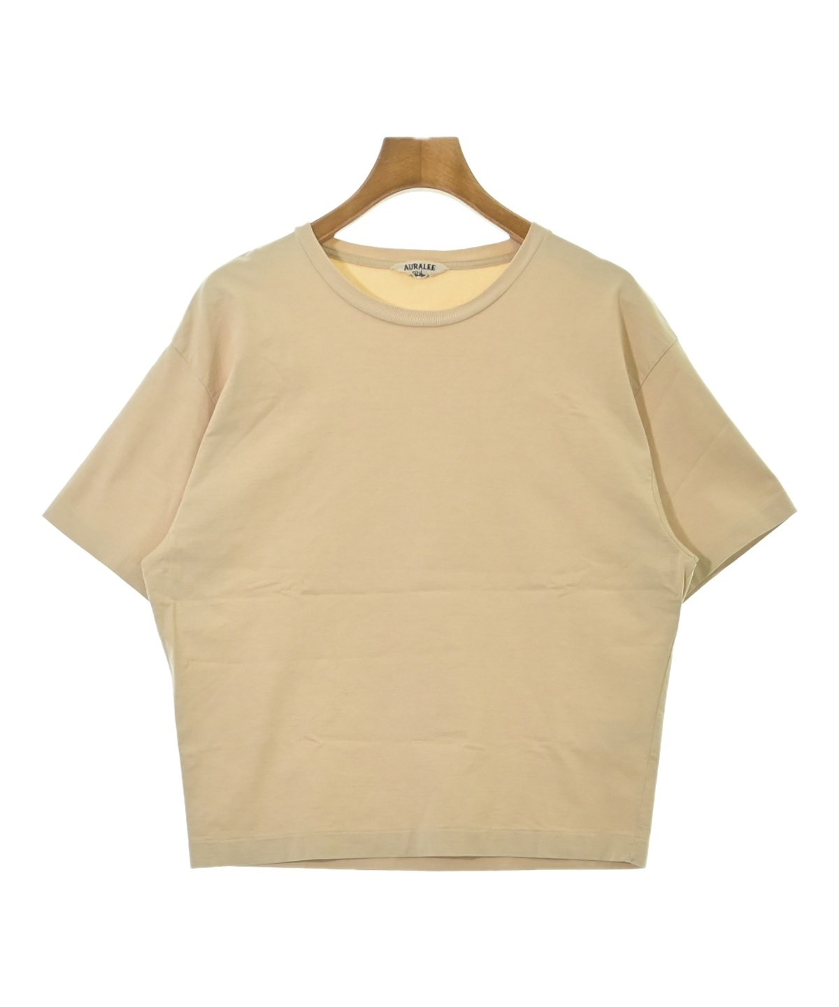 AURALEE Tシャツ サイズ4 ライトベージュ AURALEE（オーラリー）Tシャツ・カットソー ベージュ サイズ:0(S位