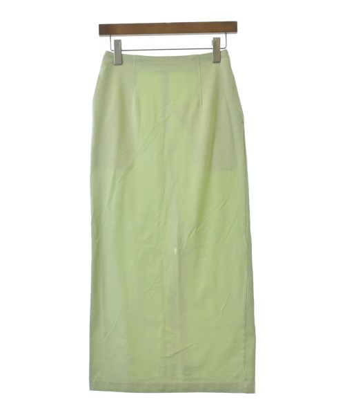 AURALEE(オーラリー)ロング・マキシ丈スカート 緑 サイズ:0(S位)/2200675462068