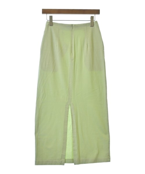 AURALEE（オーラリー）ロング・マキシ丈スカート 緑 サイズ:0(S位) レディース/2200675462068