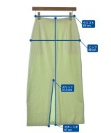 AURALEE（オーラリー）ロング・マキシ丈スカート 緑 サイズ:0(S位) レディース/2200675462068