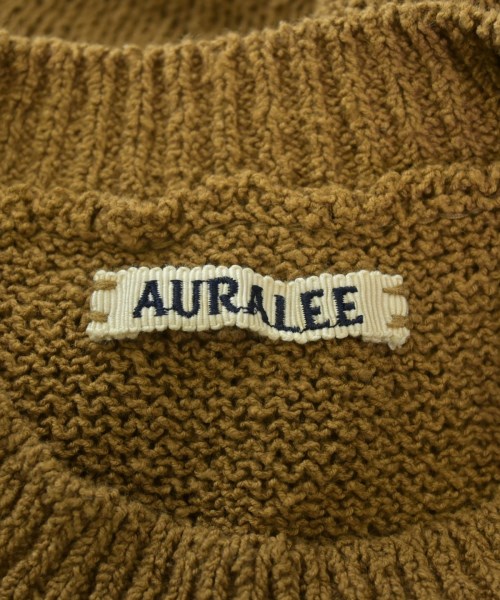 AURALEE（オーラリー）ニット・セーター 茶 サイズ:1(M位) レディース/2200674275072