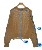 AURALEE（オーラリー）ニット・セーター 茶 サイズ:1(M位) レディース/2200674275072