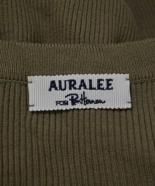 AURALEE（オーラリー）Tシャツ・カットソー カーキ サイズ:0(S位) レディース/2200677305028