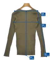 AURALEE（オーラリー）Tシャツ・カットソー カーキ サイズ:0(S位) レディース/2200677305028