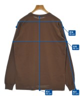 AURALEE（オーラリー）Tシャツ・カットソー 茶 サイズ:1(M位) レディース/2200676249057