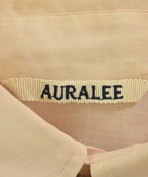 AURALEE（オーラリー）カジュアルシャツ ピンク サイズ:1(M位) レディース/2200677030029