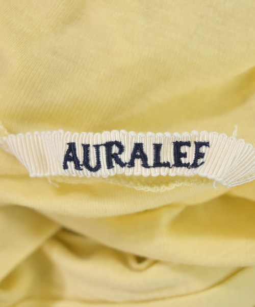 AURALEE（オーラリー）Tシャツ・カットソー 黄 サイズ:1(M位) レディース/2200680771049