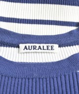 AURALEE（オーラリー）Tシャツ・カットソー 青 サイズ:1(M位) レディース/2200681724266