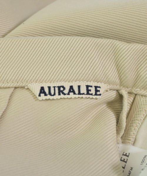 AURALEE（オーラリー）ひざ丈スカート ベージュ サイズ:1(M位) レディース/2200695147419