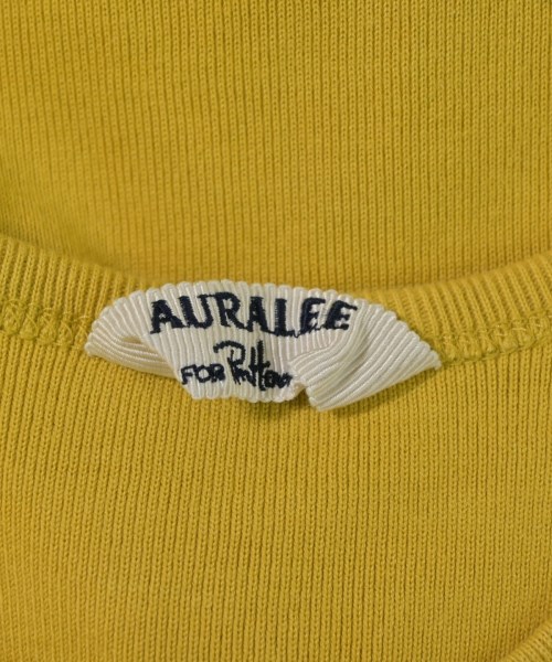 AURALEE（オーラリー）Tシャツ・カットソー 黄 サイズ:0(S位) レディース/2200693664116