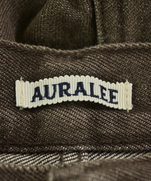 AURALEE（オーラリー）デニムパンツ 茶 サイズ:24(S位) レディース/2200695627010