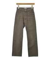 AURALEE（オーラリー）デニムパンツ 茶 サイズ:24(S位) レディース/2200695627010