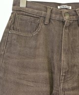 AURALEE（オーラリー）デニムパンツ 茶 サイズ:24(S位) レディース/2200695627010