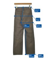 AURALEE（オーラリー）デニムパンツ 茶 サイズ:24(S位) レディース/2200695627010