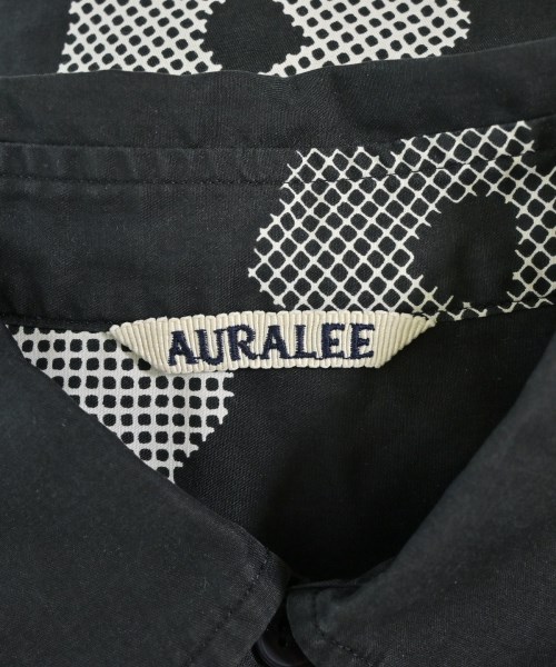 AURALEE（オーラリー）カジュアルシャツ 黒 サイズ:0(S位) レディース/2200695627041