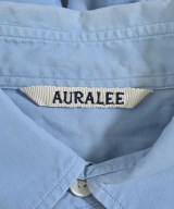 AURALEE（オーラリー）カジュアルシャツ 青 サイズ:0(S位) レディース/2200695627058
