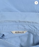AURALEE（オーラリー）カジュアルシャツ 青 サイズ:0(S位) レディース/2200695627058