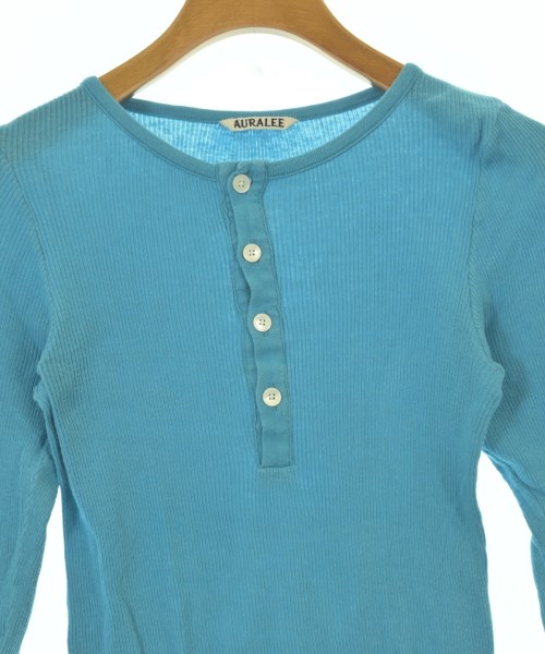 AURALEE（オーラリー）Tシャツ・カットソー 青 サイズ:0(S位) レディース/2200695627096