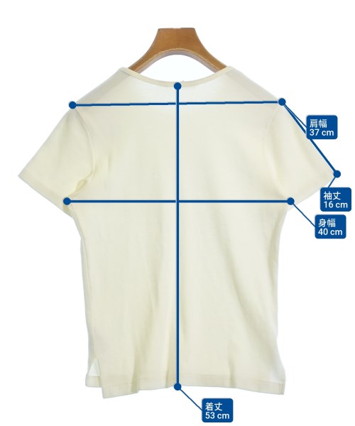 AURALEE（オーラリー）Tシャツ・カットソー 白 サイズ:0(S位) レディース/2200687355075