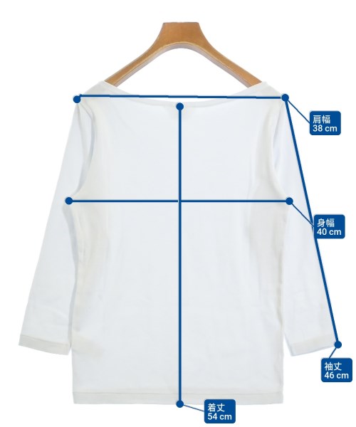 AURALEE（オーラリー）Tシャツ・カットソー 白 サイズ:1(M位) レディース/2200691146041