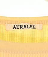 AURALEE（オーラリー）Tシャツ・カットソー 黄 サイズ:1(M位) レディース/2200690815061