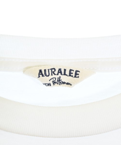 AURALEE（オーラリー）Tシャツ・カットソー 白 サイズ:1(M位) レディース/2200696064029