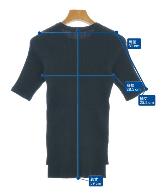 AURALEE（オーラリー）Tシャツ・カットソー 紺 サイズ:1(M位) レディース/2200697010018