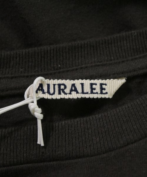 AURALEE（オーラリー）Tシャツ・カットソー 黒 サイズ:1(M位) レディース/2200697289018