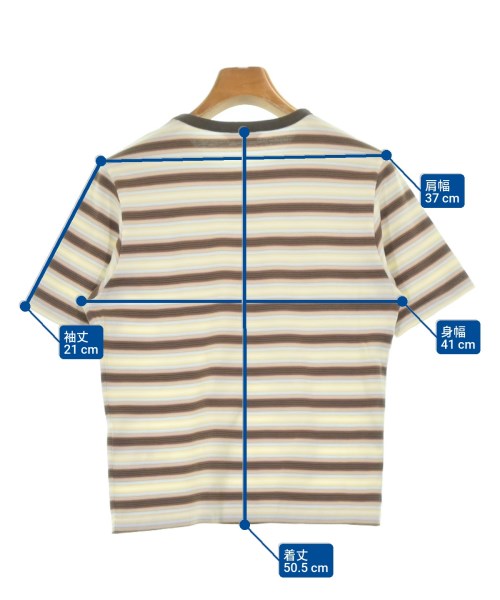 AURALEE（オーラリー）Tシャツ・カットソー ベージュ サイズ:1(M位) レディース/2200693969037