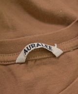 AURALEE（オーラリー）Tシャツ・カットソー 茶 サイズ:1(M位) レディース/2200692674116