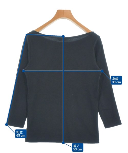 AURALEE（オーラリー）Tシャツ・カットソー 黒 サイズ:0(S位) レディース/2200694338078