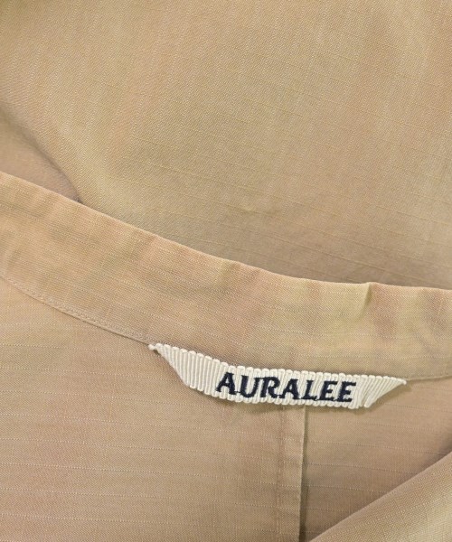 AURALEE（オーラリー）カジュアルシャツ ベージュ サイズ:0(S位) レディース/2200699969031