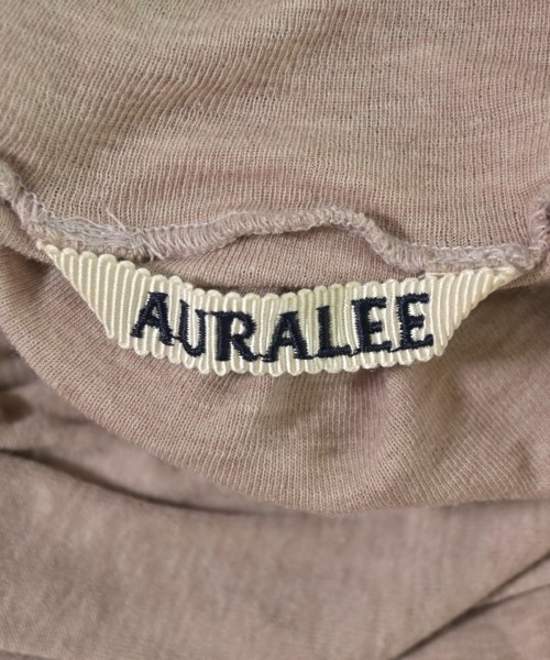AURALEE（オーラリー）Tシャツ・カットソー ピンク サイズ:0(S位) レディース/2200700689088