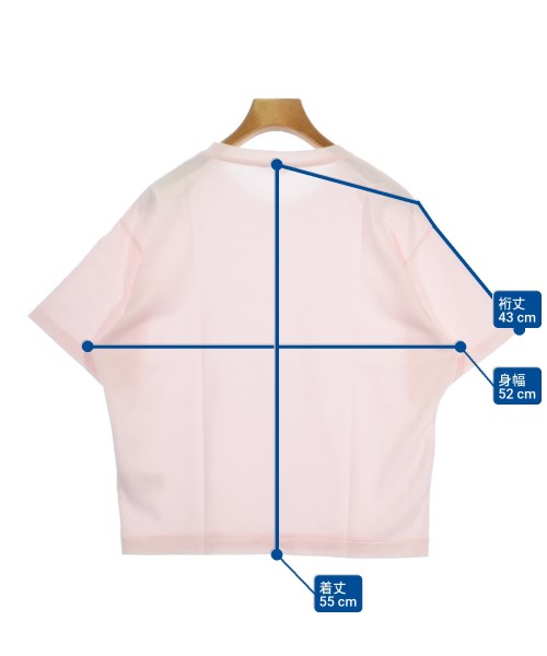 AURALEE（オーラリー）Tシャツ・カットソー ピンク サイズ:0(S位) レディース/2200696261022